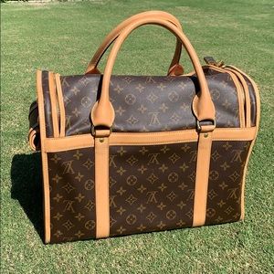Authentic Louis Vuitton Sac Chien Pet Carrier